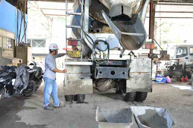 Betono mišinio mašina